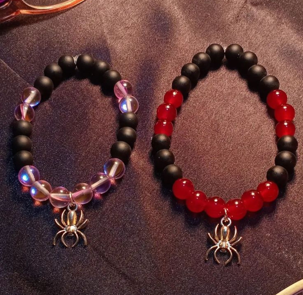 Spideman X Spider Woman Matching Bracelet