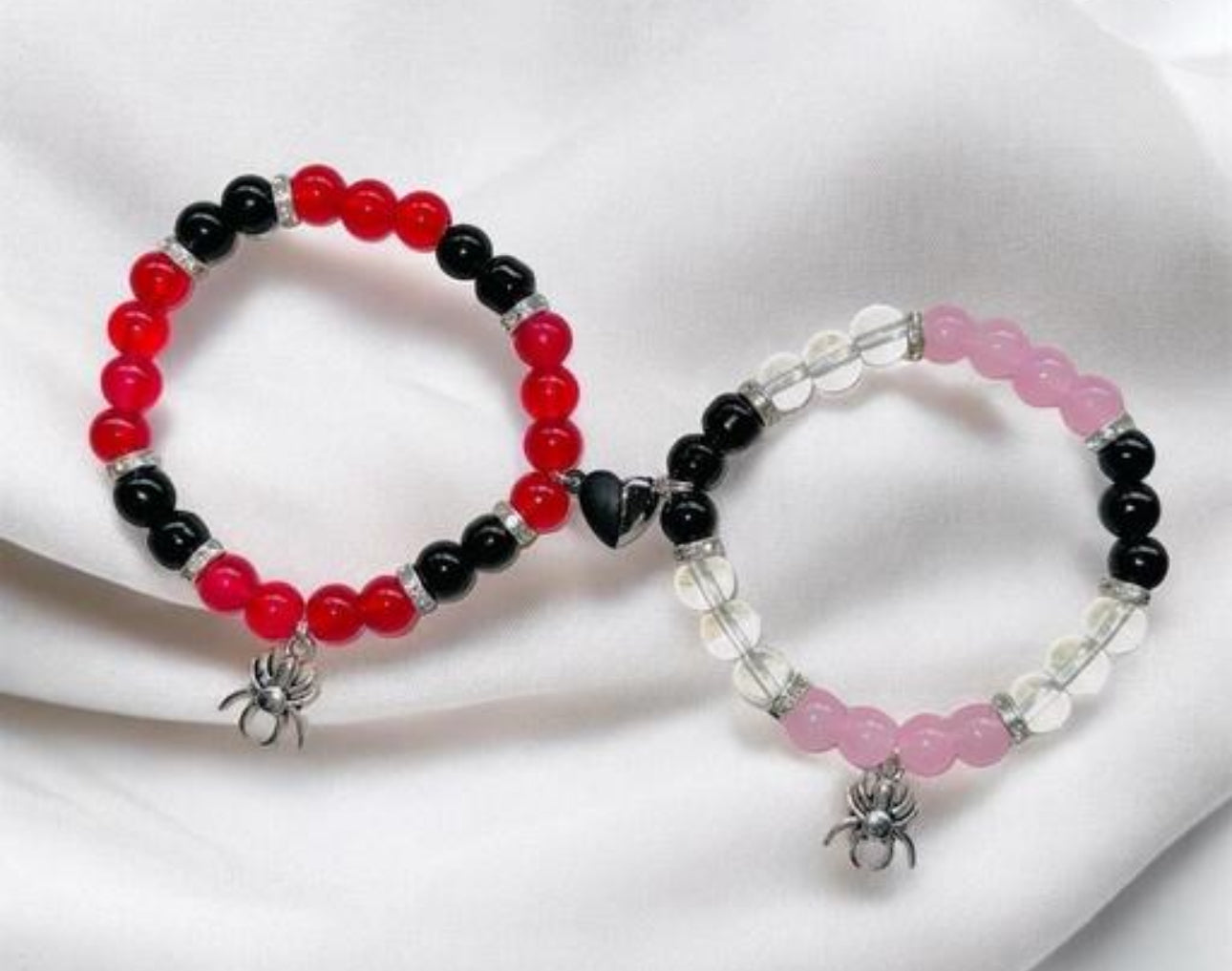 Spideman X Spider Woman Matching Bracelet