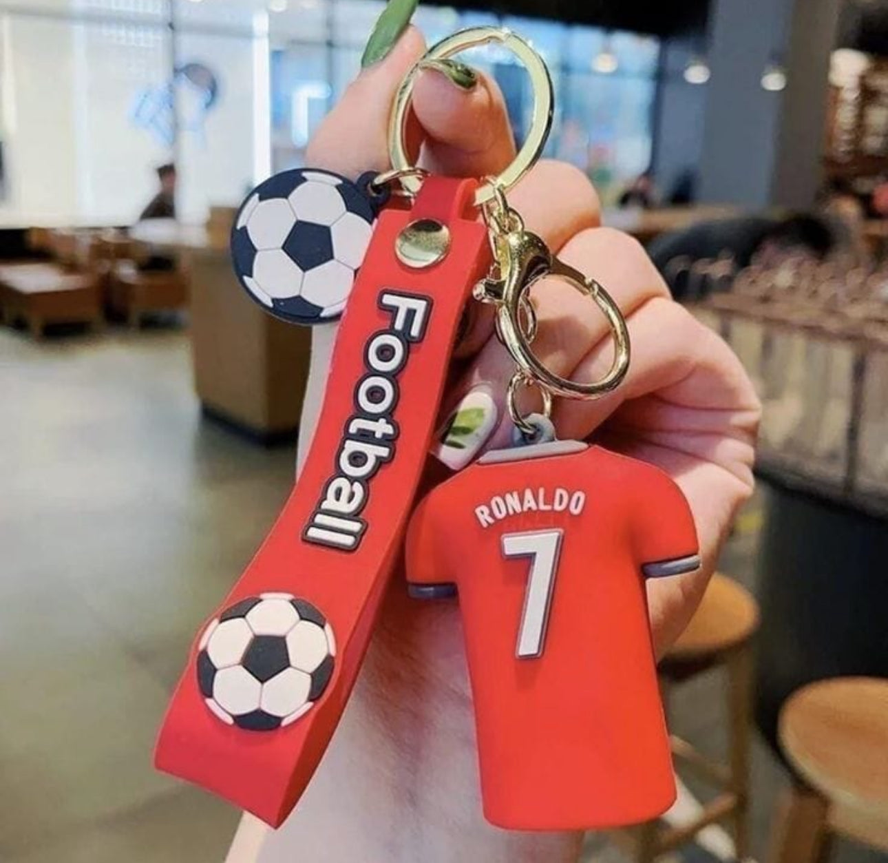 Ronaldo Portugal Keychain