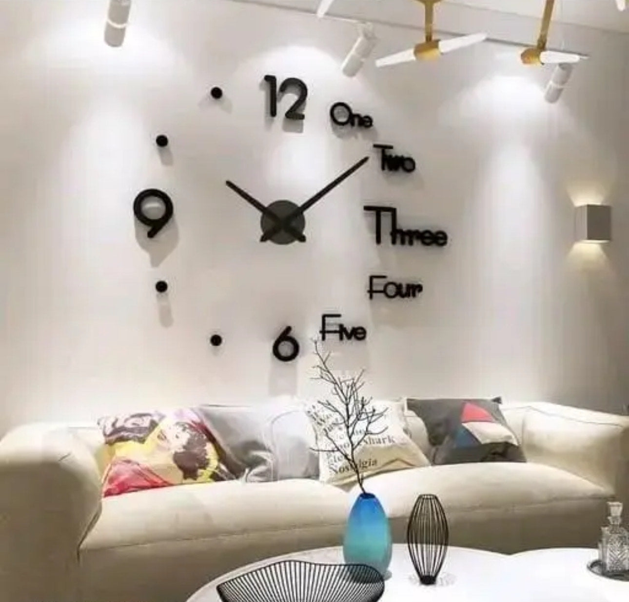 DIY Modern Wall Clock