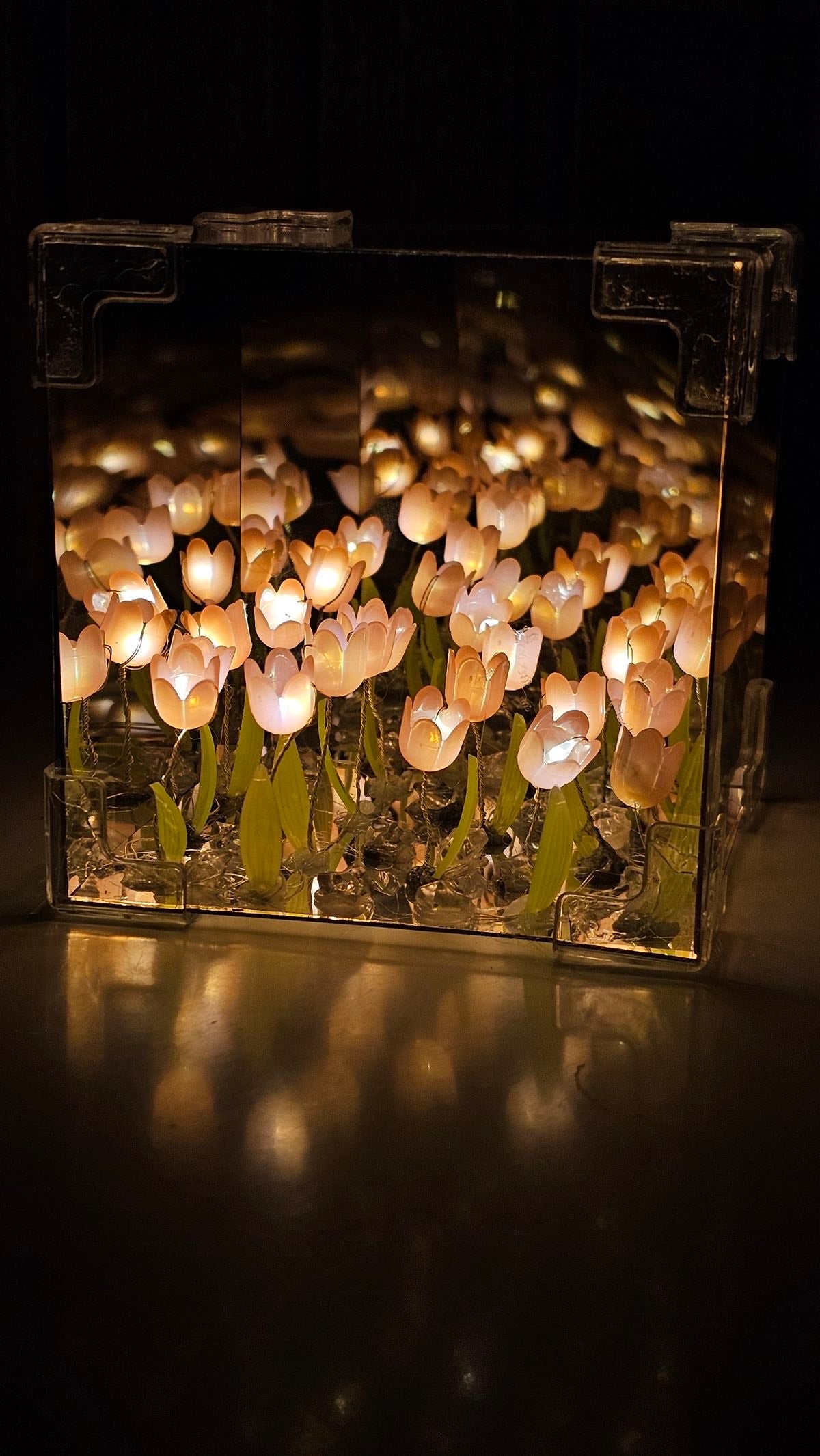 Night Floral Tulip Lamp