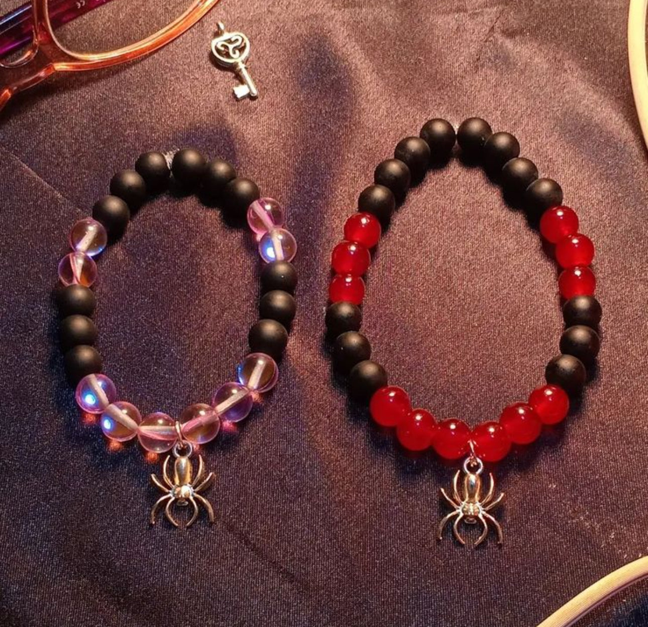 Spideman X Spider Woman Matching Bracelet