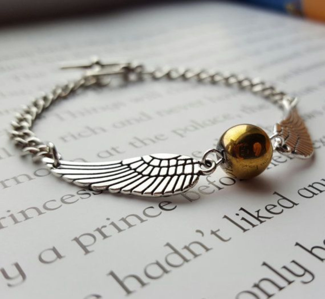 Harry Potter Golden Snitch Ball Braclet