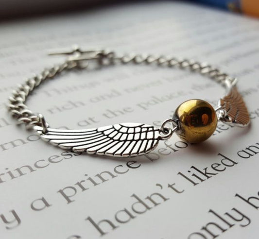 Harry Potter Golden Snitch Ball Braclet