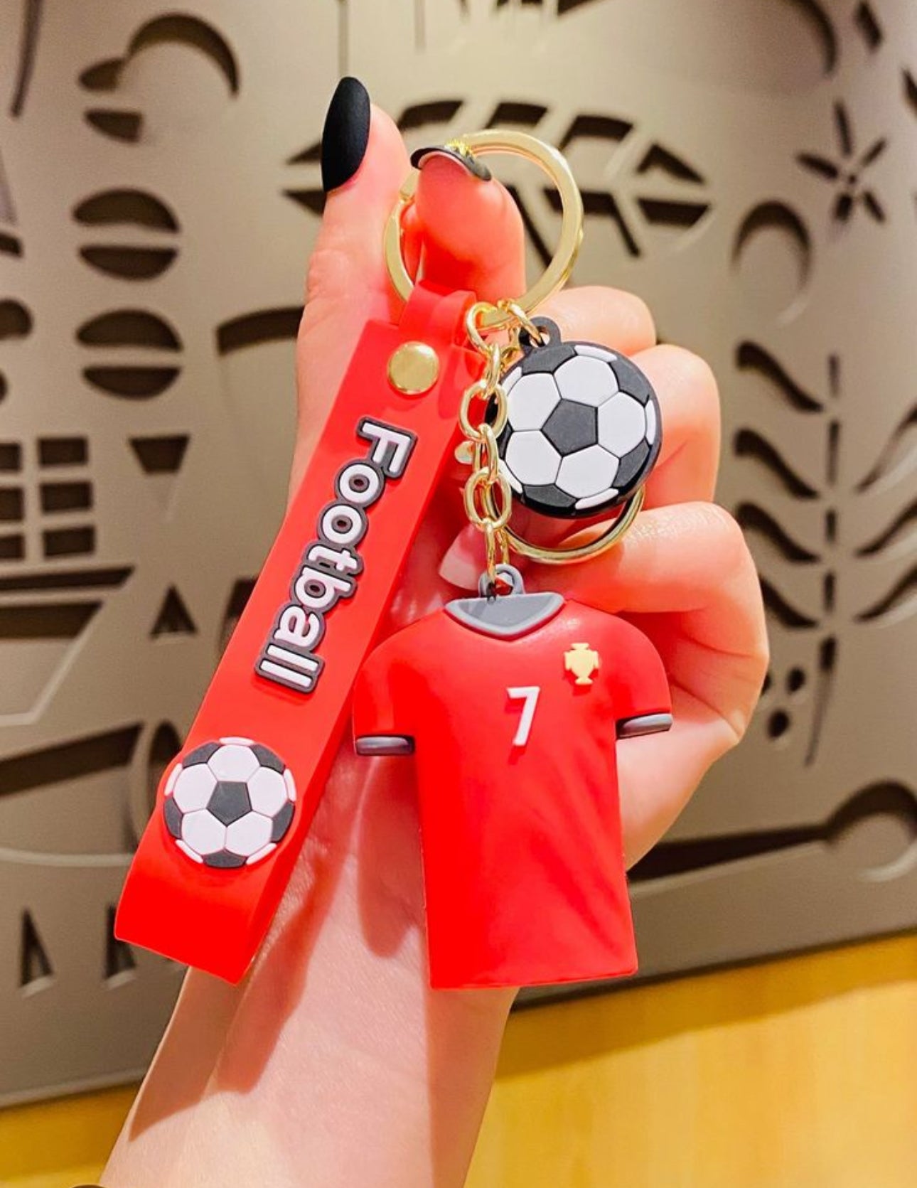 Ronaldo Portugal Keychain