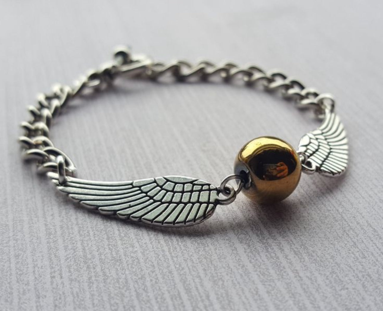Harry Potter Golden Snitch Ball Braclet