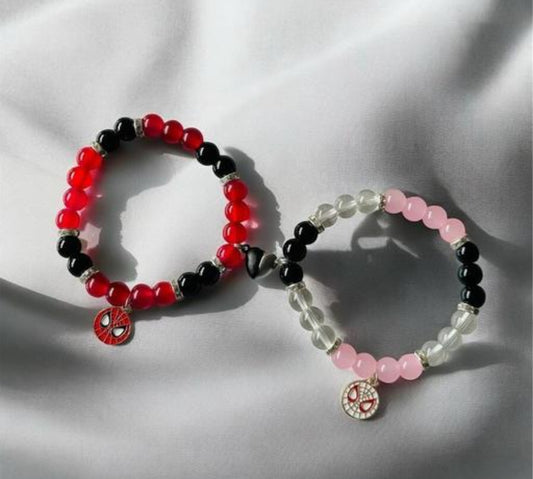 Spiderman X Spiderwoman Animated Couple Bracelet
