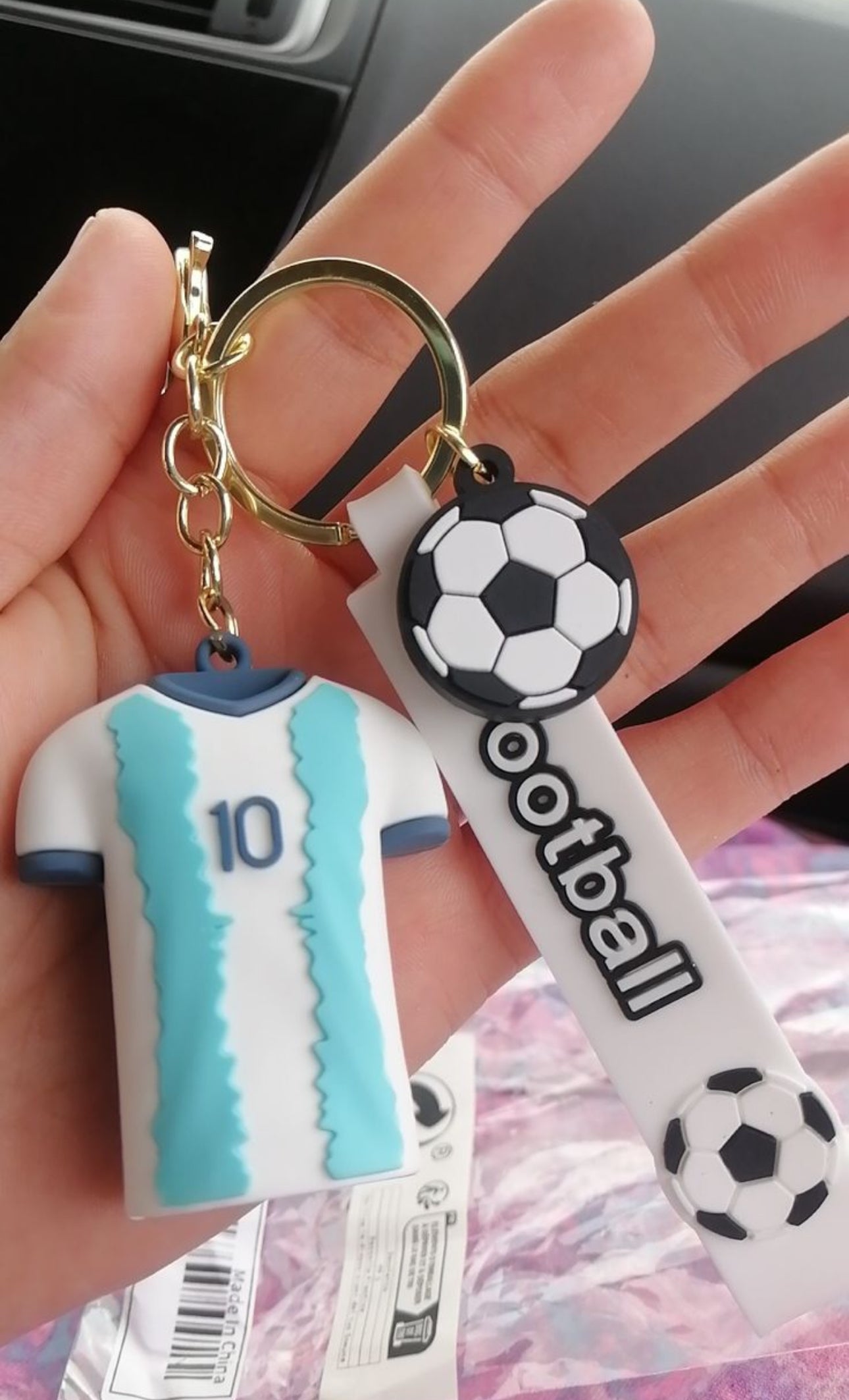 Messi Argentina Keychain