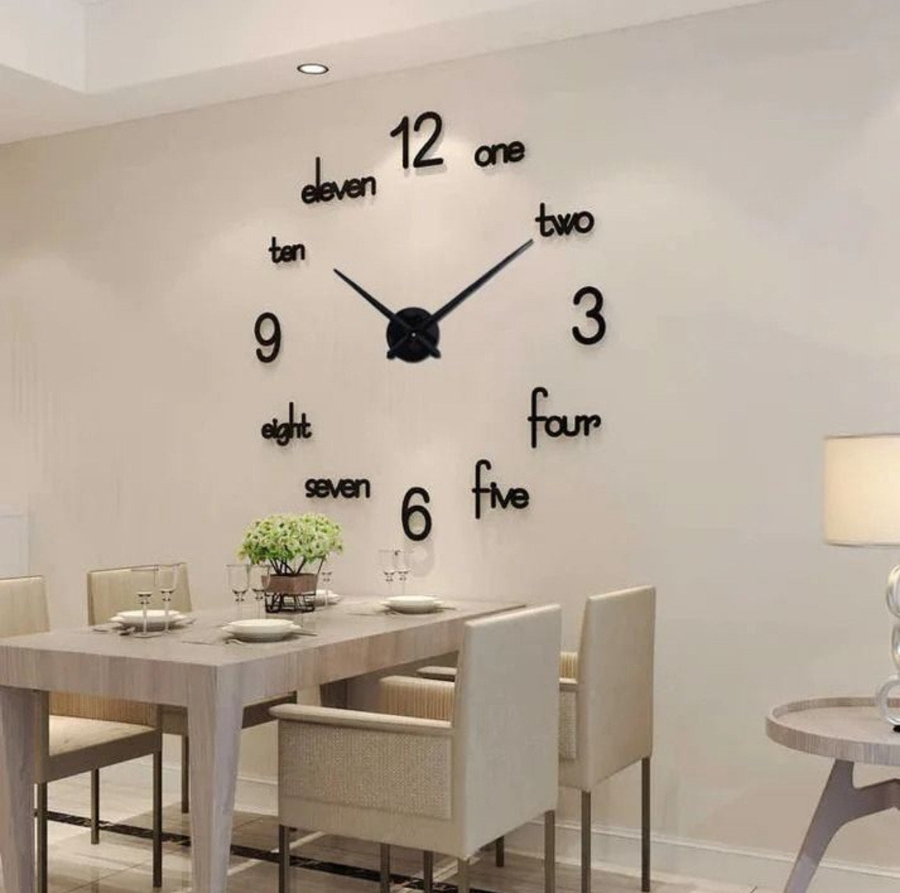 DIY Modern Wall Clock