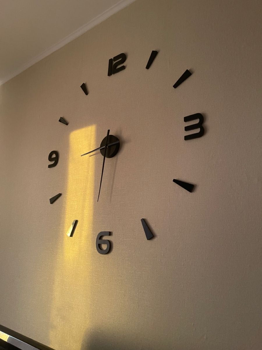 Diy Acrylic Aesthetic Wall Clock