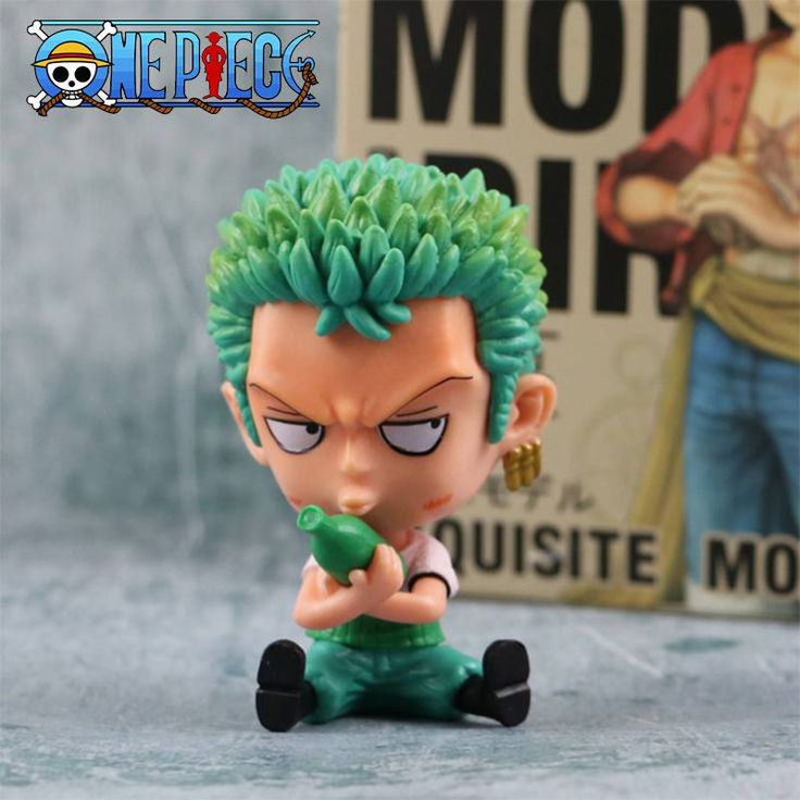 Anime One Piece Zoro Miniature Action Figure