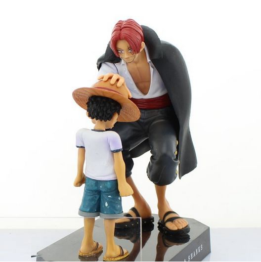 One Piece- Luffy and Shanks Action Figure Miniature Toy Figure (Doll)