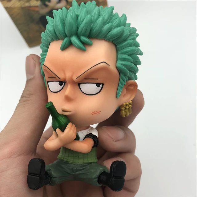 Anime One Piece Zoro Miniature Action Figure