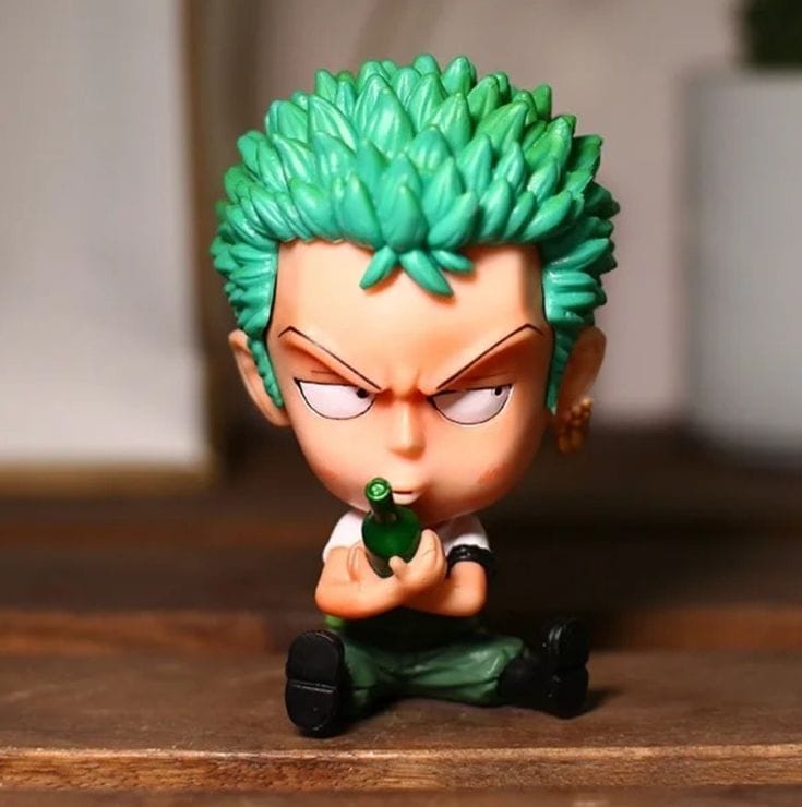 Anime One Piece Zoro Miniature Action Figure