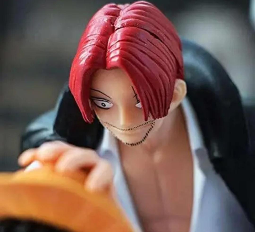 One Piece- Luffy and Shanks Action Figure Miniature Toy Figure (Doll)